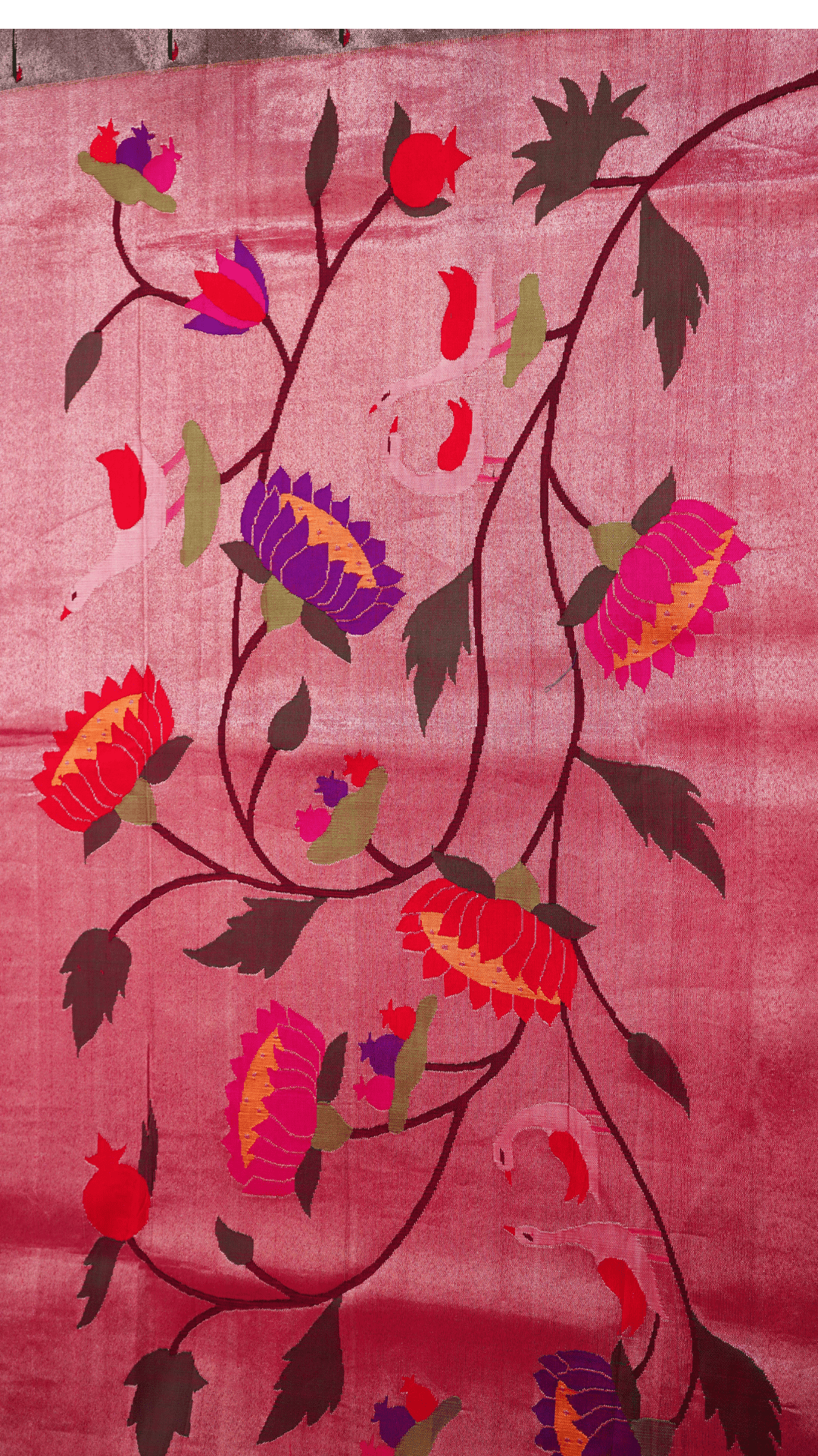 Rani Pink Munia Paithani