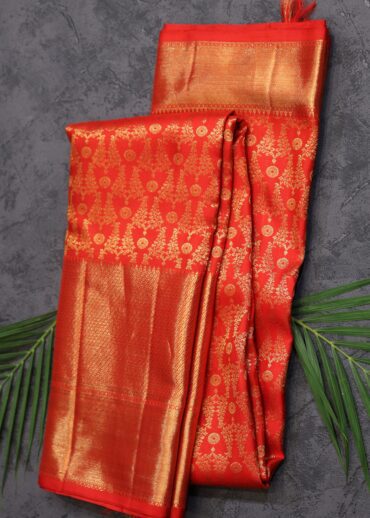 Red Color Kanjivaram Saree
