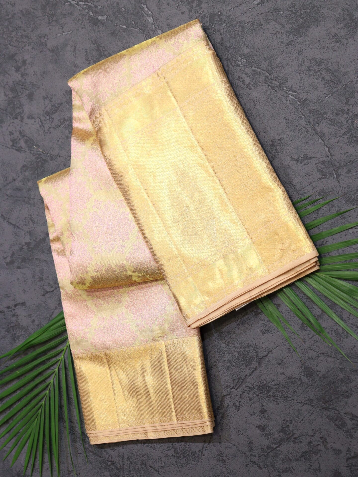 Moti Color Tissue Kanjivaram Saree
