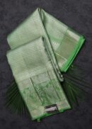 Powder Green Tissue Kanjivaram Saree