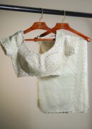 MINT GREEN DESIGNER SAREE