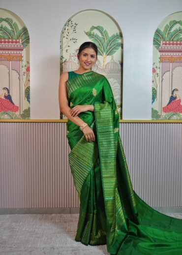 Green Kanjeevaram Saree