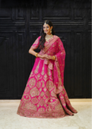 Hot Pink Bridal Lehenga