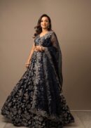NAVY BLUE LEHENGA
