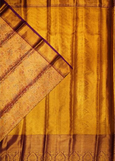 ONION PINK TISSUE KANJIVARAM