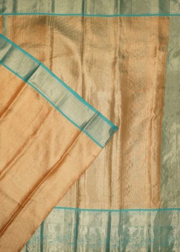 PEACH TISSUE KANJIVARAM