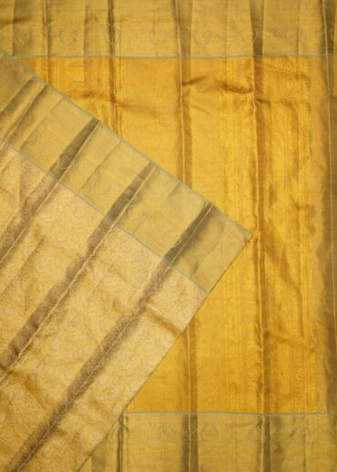 LIGHT GOLD TISSUE KANJIVARAM