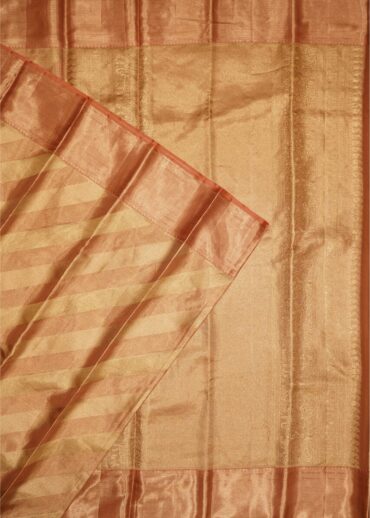 PASTEL PINK  TISSUE KANJIVARAM SAREE