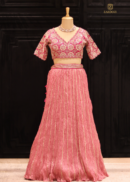 LIGHT  PINK LEHENGA