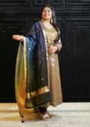 GREY TISSUE ANARKALI