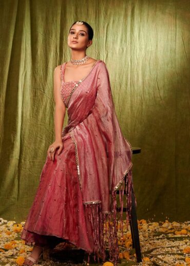 ROSE AURA FISHCUT LEHENGA SET