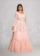 Baby  pink lehenga set