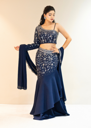 DARK NAVY BLUE 2 PS SET