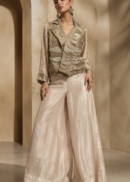 Ivory Regal Embellished Jacket Co-ord Set