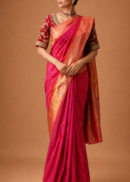 Muniya Paithani Silk Saree