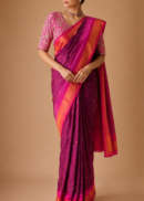 Royal Magenta Paithani Silk Saree