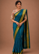 Azure Heritage Paithani Saree